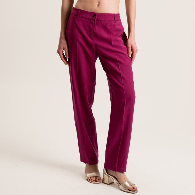 Tensione in-Completo top e pantalone - fragola