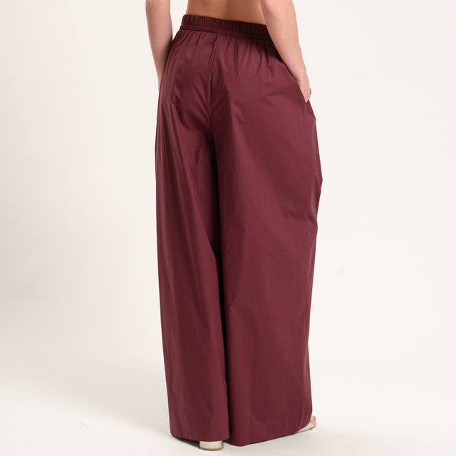 Tensione in-Pantalone cotone superlight elasticizzato - india