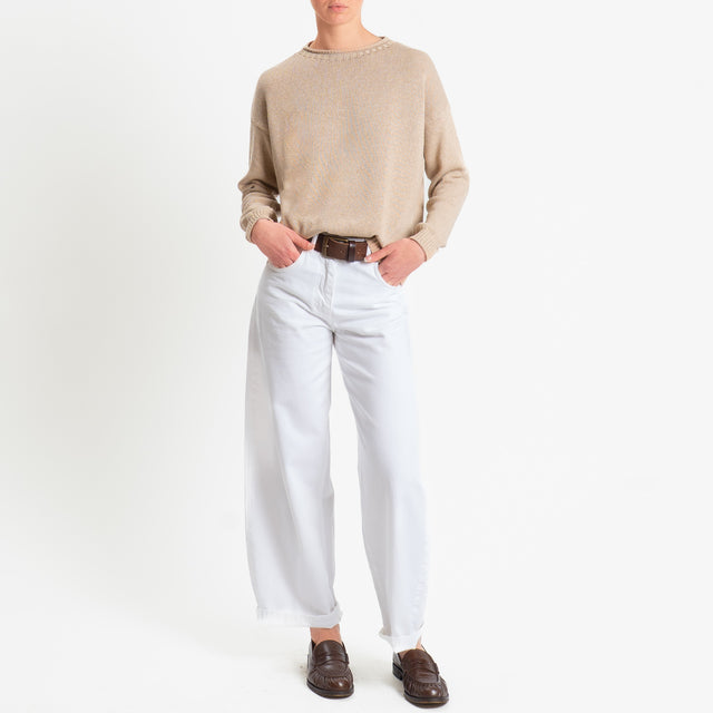 Tensione in-Maglia girocollo - corda