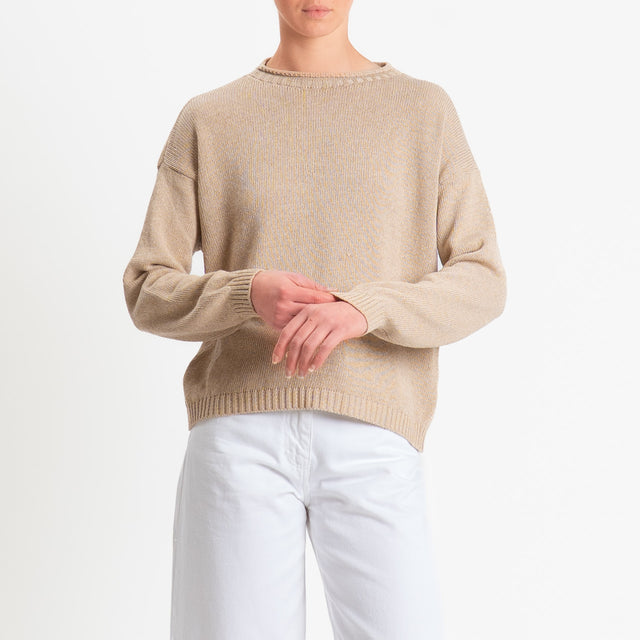 Tensione in-Maglia girocollo - corda