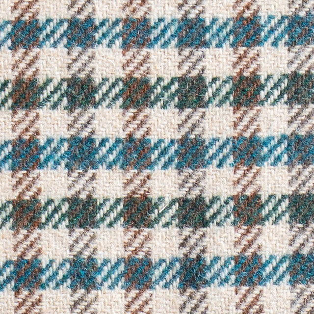 Tensione in-Giacca doppiopetto quadri con spille - verde/beige/moro
