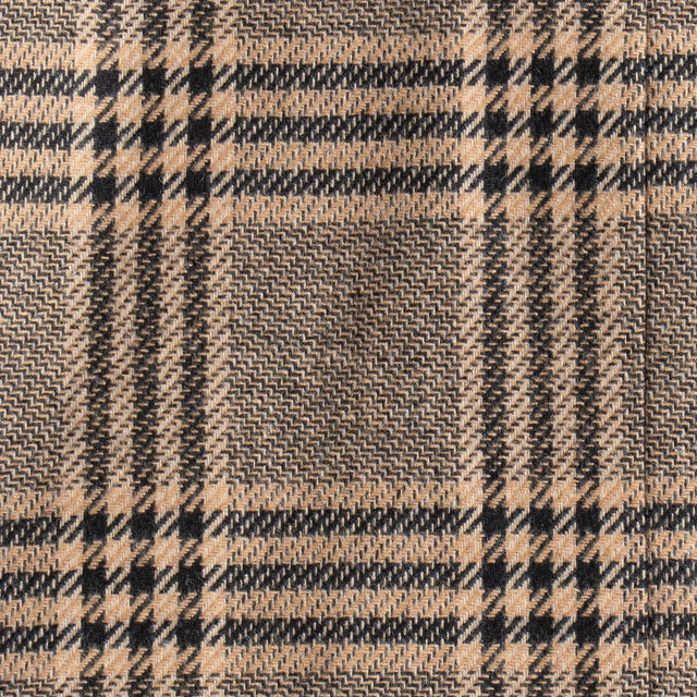 Tensione in-Giacca check misto lana - beige/nero