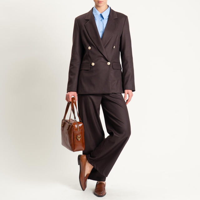 Zeroassoluto-Borsa a mano genuine leather high quality VINTAGE LOOK - cuoio