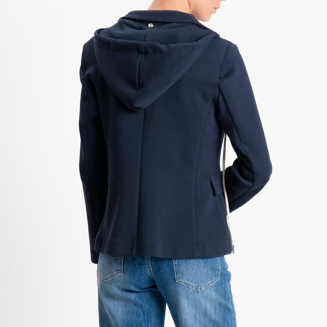 Tensione in-Giacca con cappuccio rimovibile - blu