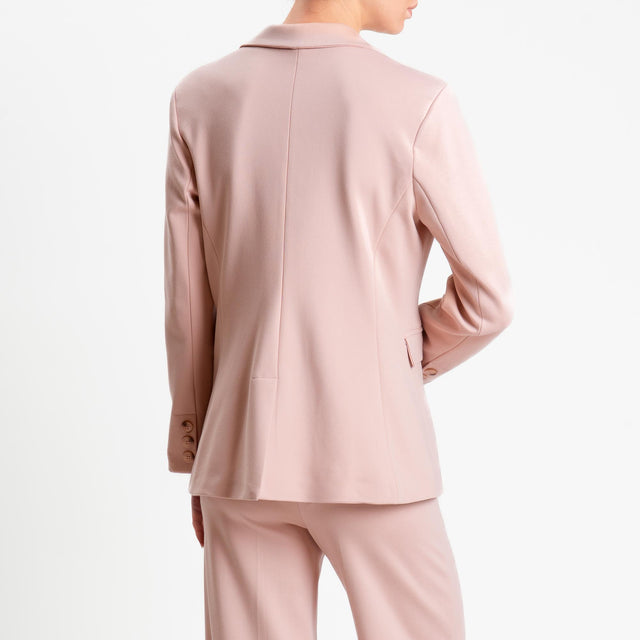 Tensione in-Giacca punto milano spilla rimovibile - rosa