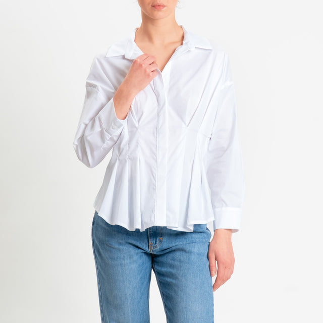 Tensione in-Camicia riprese davanti - bianco