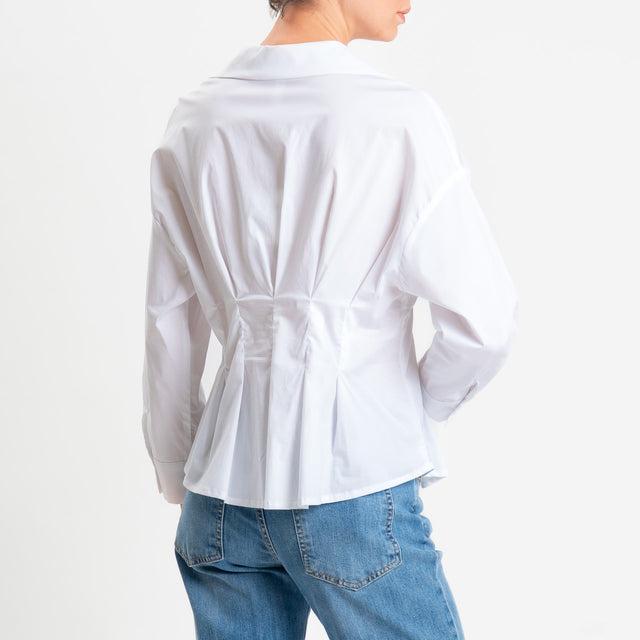 Tensione in-Camicia riprese davanti - bianco