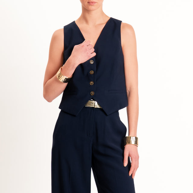 Tensione in-Completo gilet e pantalone - blu