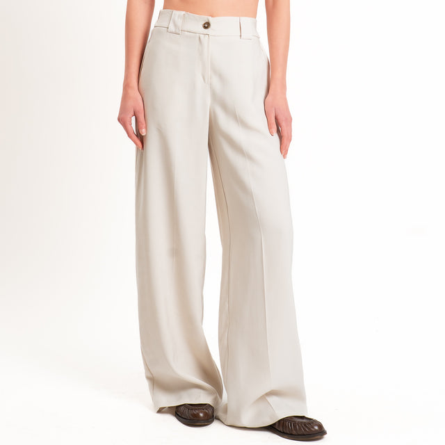 Tensione in-Completo gilet e pantalone - avorio
