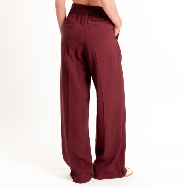 Tensione in-Completo gilet e pantalone - vino