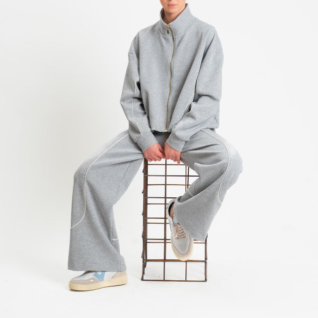 Tensione in-Giacca in felpa con zip - grigio