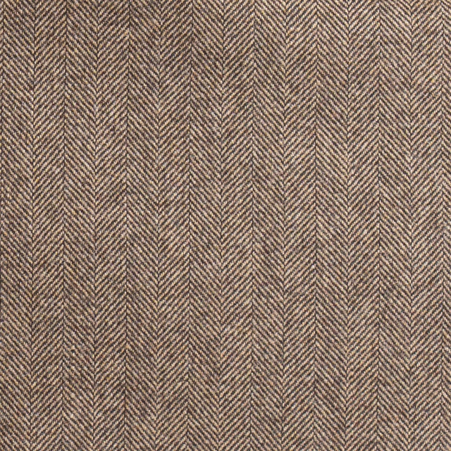 Tensione in-Pantalone spinato con cintura - tabacco