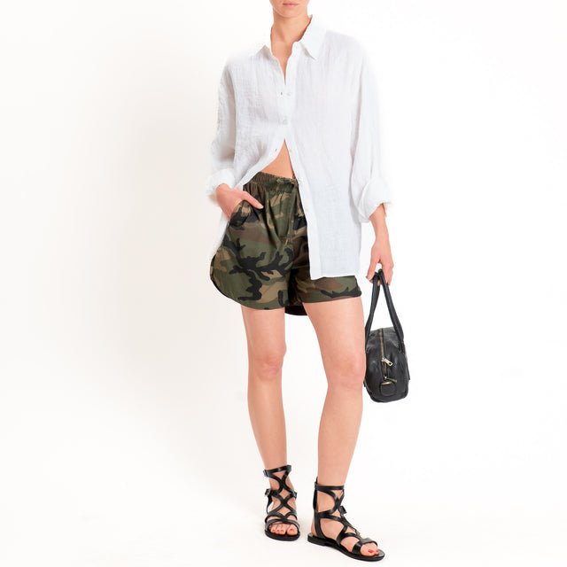 Tensione in-Shorts cotone super light camouflage - militare/moro/beige