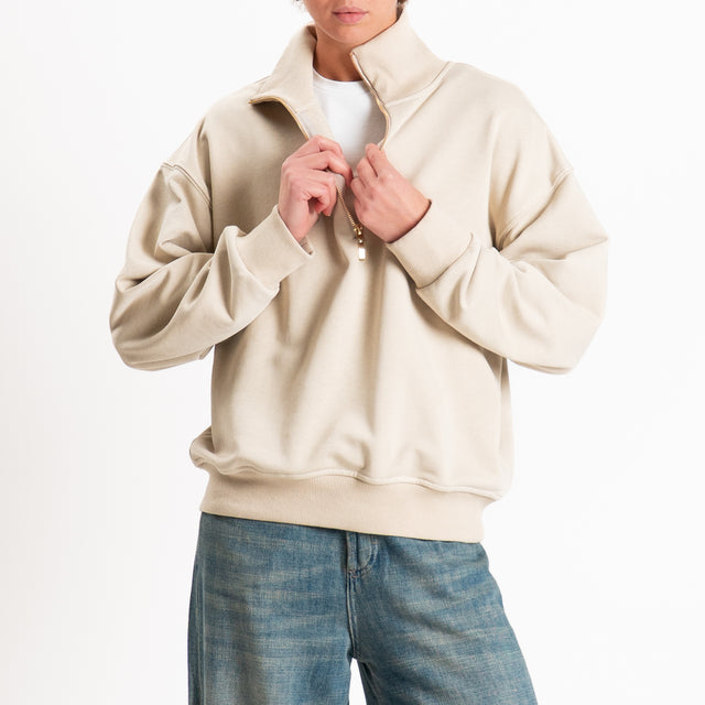 Tensione in-Felpa jumper - beige