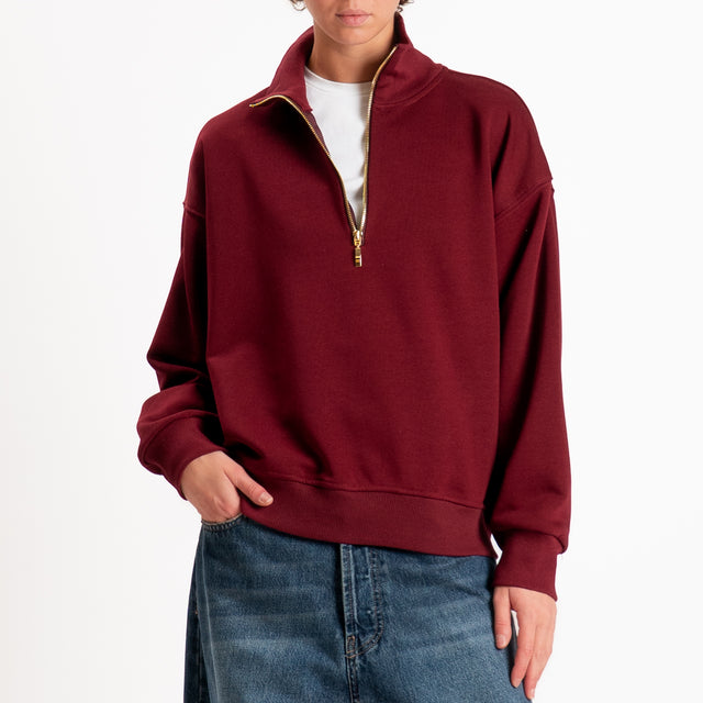Tensione in-Felpa jumper - Bordeaux