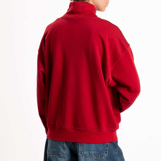 Tensione in-Felpa jumper - rosso