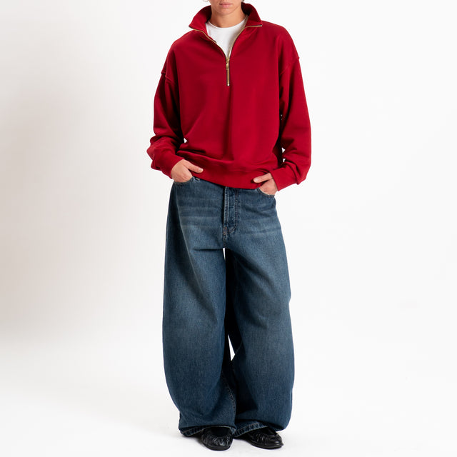 Tensione in-Felpa jumper - rosso