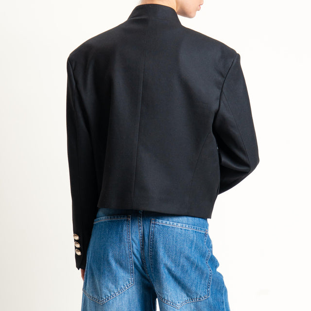 Tensione in-Giacca con applicazioni - nero/oro