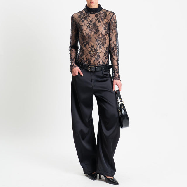 Tensione in-Body in pizzo - nero