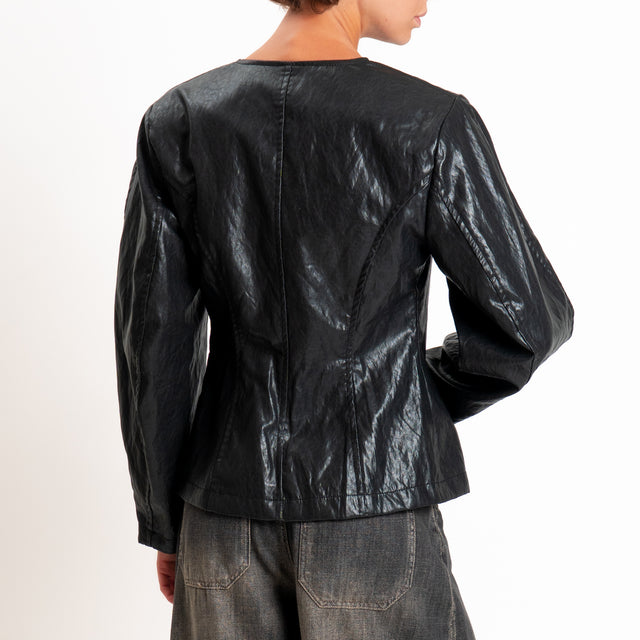 Tensione in-Giacca similpelle - nero