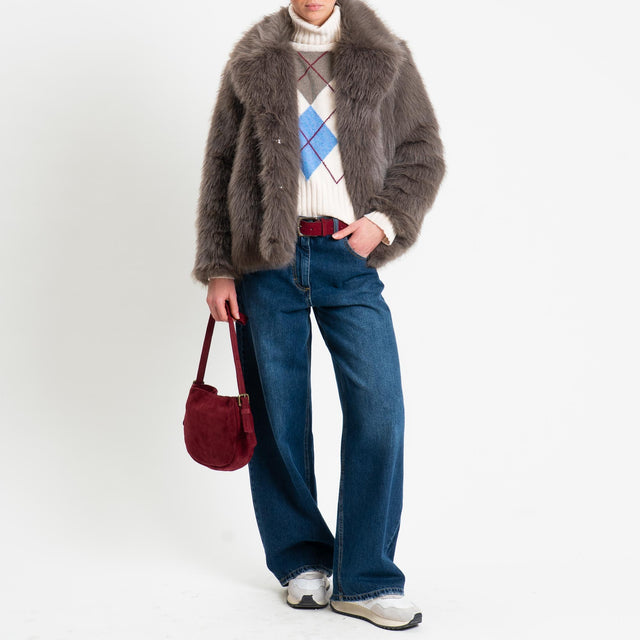 Tensione in-Ecopelliccia - fango