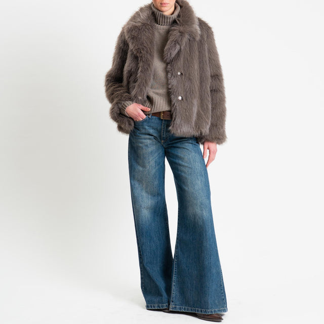 Tensione in-Ecopelliccia - fango