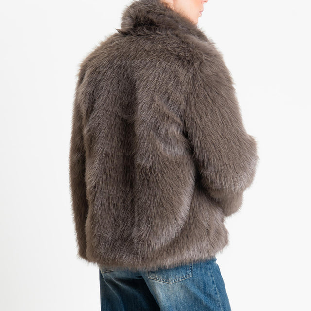 Tensione in-Ecopelliccia - fango