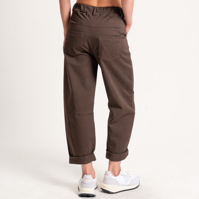 Tensione in-Pantalone elastico dietro - caffe'