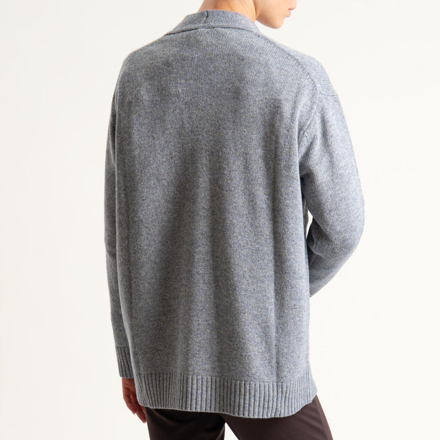 Tensione in-Cardigan misto cashmere - grigio