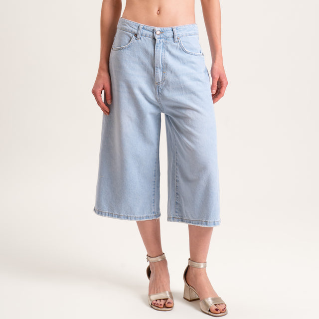 Tensione in-Bermuda jeans GIUSI - denim