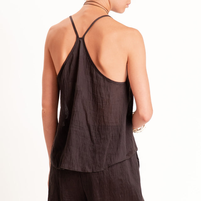 Tensione in-Completo lyocell top+shorts - caffe'