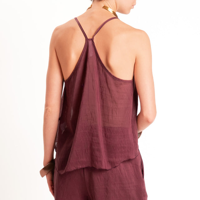 Tensione in-Completo lyocell top+shorts - india