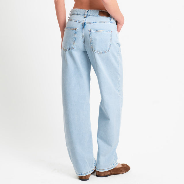 Tensione in-Jeans baggy fit - denim chiaro