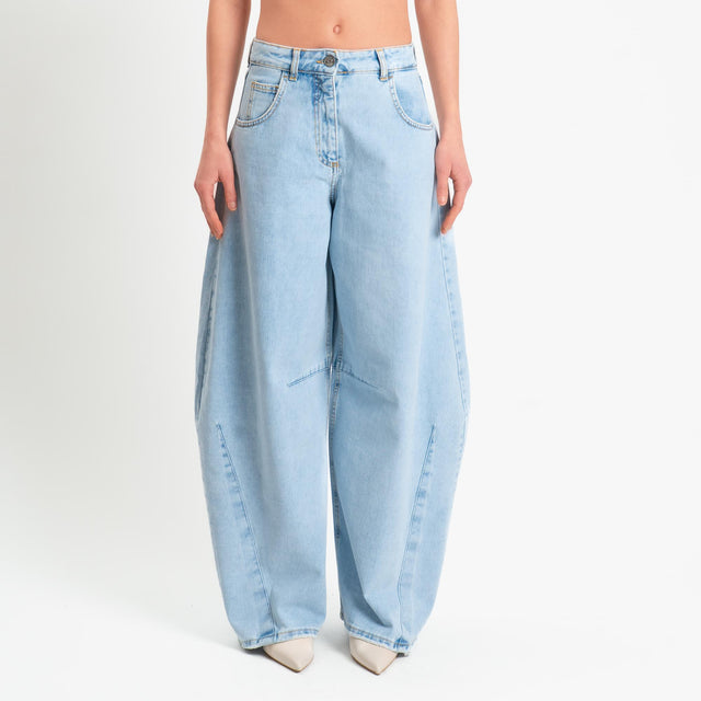 Tensione in-Jeans LOUVRE barrel relaxed fit - denim chiaro