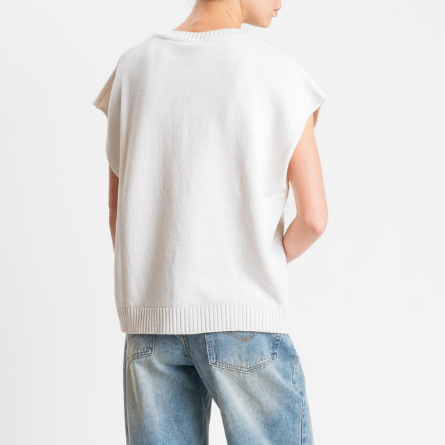 Tensione in-Gilet N5 - white/blu