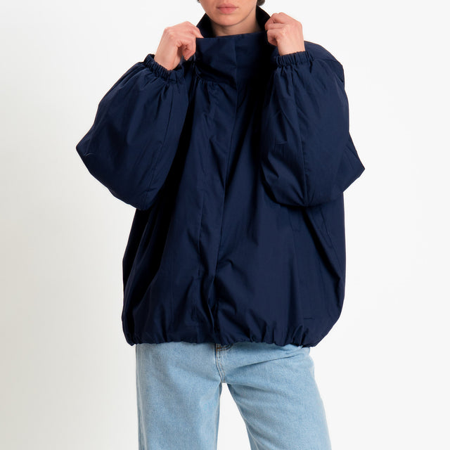 Tensione in-Bomber oversize - blu