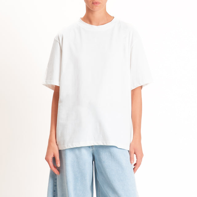 Tensione in-T-shirt stampa peperoncino - bianco