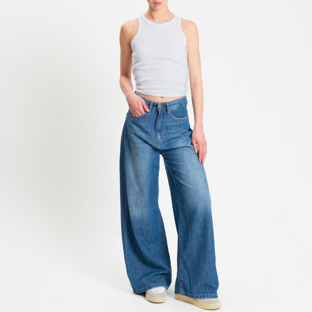 Tensione in-Jeans GIUSI wide leg - denim