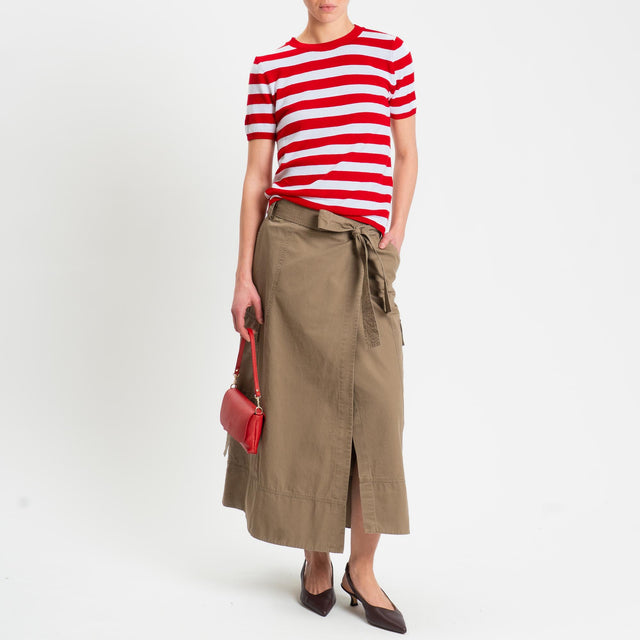 Tensione in-Gonna cargo portafoglio - fango