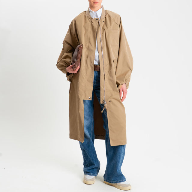 Tensione in-Trench waterproof - cammello