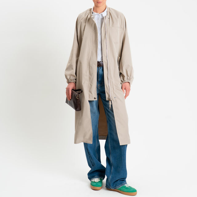 Tensione in-Trench waterproof - sabbia
