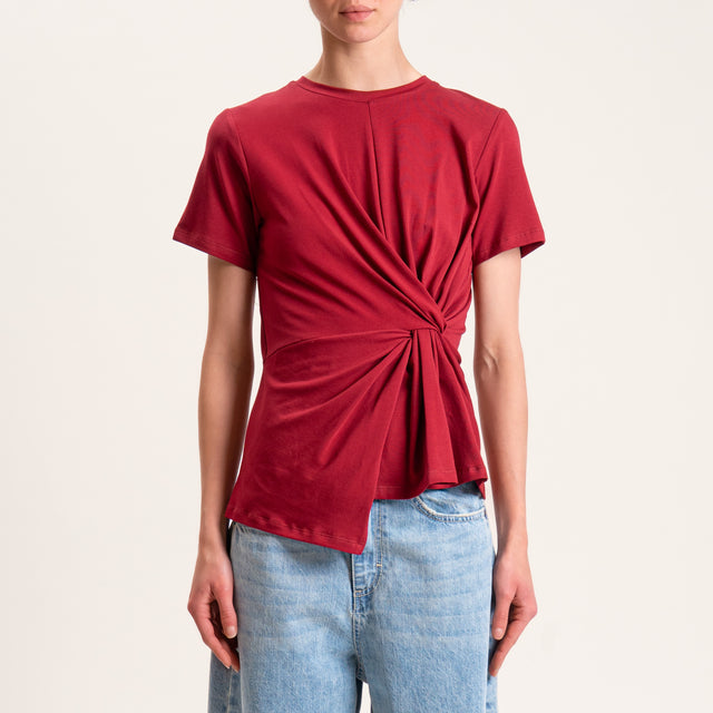 Tensione in-T-shirt nodo laterale - india