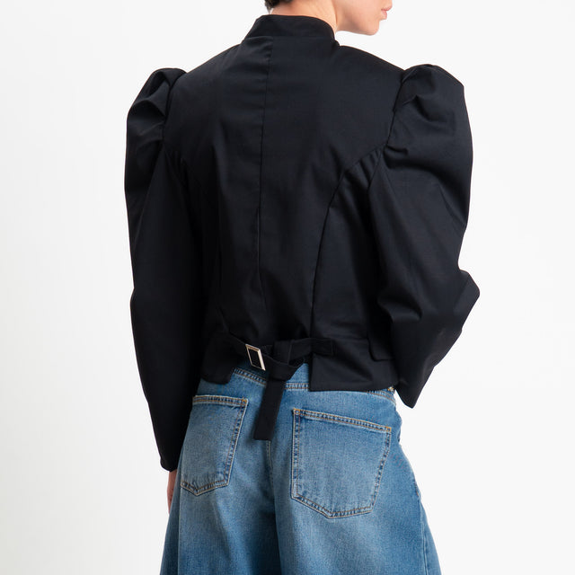 Tensione in-Giacca manica a sbuffo - nero