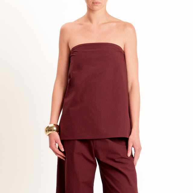 Tensione in-Completo top + pantalone in popeline - india