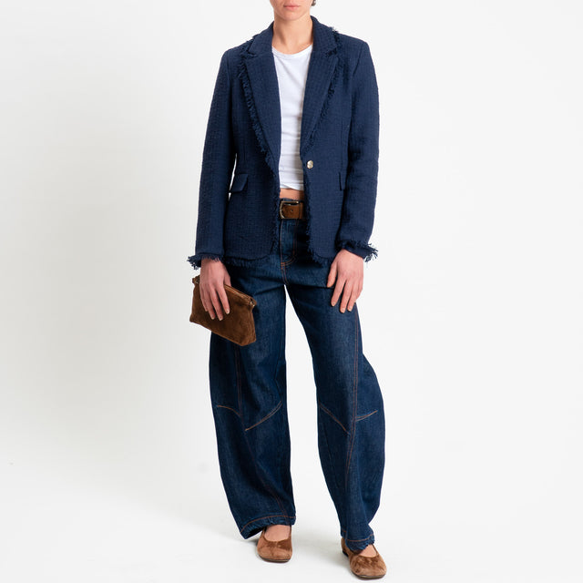 Tensione in-Jeans balloon barrel fit - denim scuro