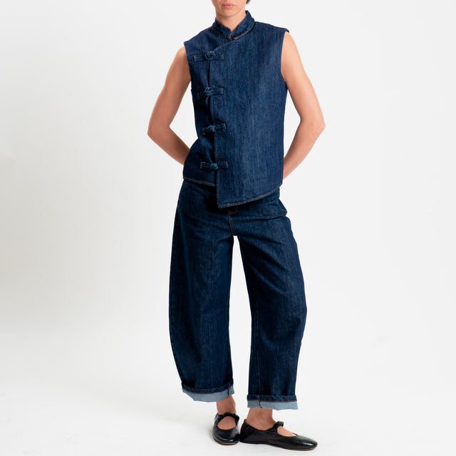 Tensione in-Jeans balloon fit - denim scuro