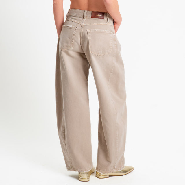 Tensione in-Pantalone drill barrel fit - sand