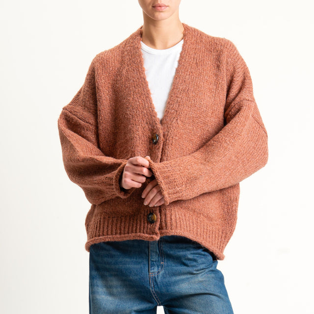 Vicolo-Cardigan misto alpaca con tasche - phard