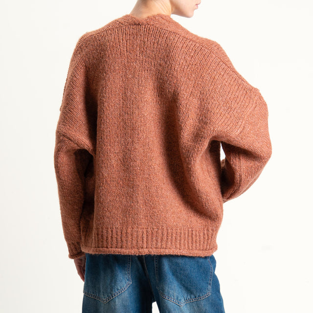 Vicolo-Cardigan misto alpaca con tasche - phard