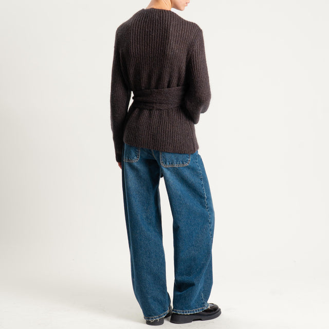 Vicolo-Cardigan mohair - moro